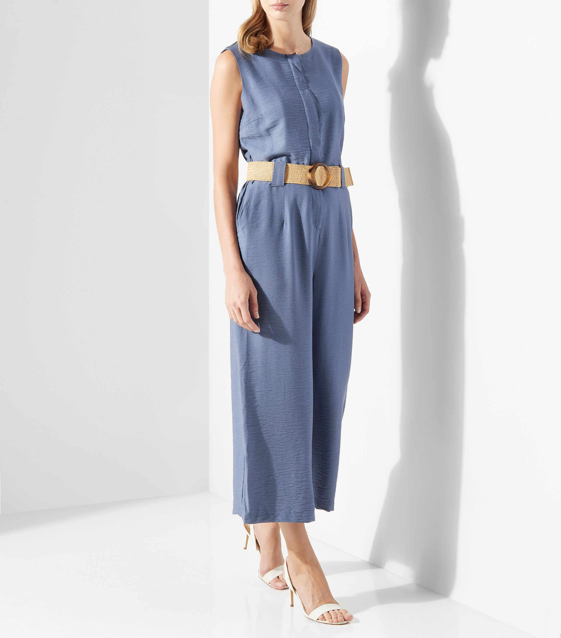 Jumpsuit de corte amplio Mujer